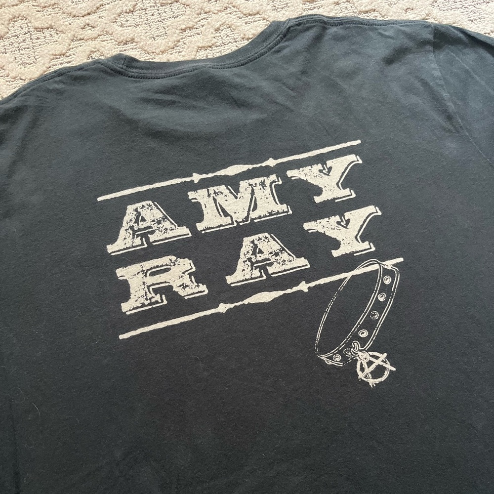 🎸 '15 Amy Ray Solo Artist Tour Tender Hour Dog Live In Seattle Album IG Soft Tee - Picture 6 of 13